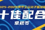 无限 我的城|2025-2026赛季NBL常规赛十佳配合