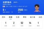 铁人!佐野海舟34轮德甲全部首发,33场踢满+1场90分钟时被换下